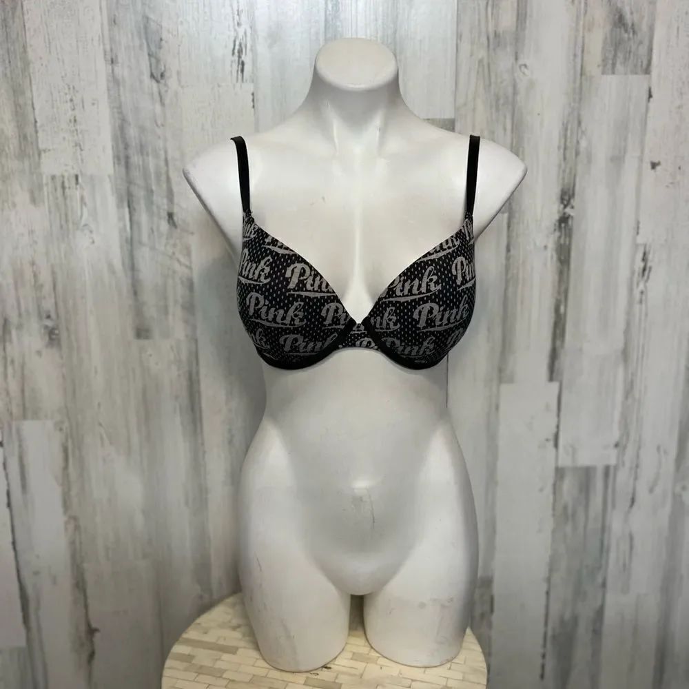 pink push up bra